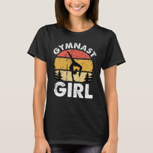 Gymnastics Women men Girls Teens Gymnast Dance Ret T-Shirt