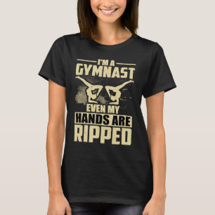 Gymnastics Women men Girls Teens Gymnast Dance Ret T-Shirt