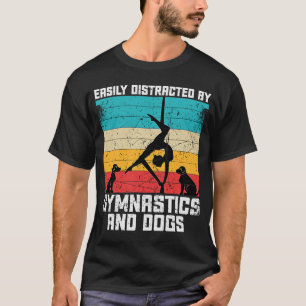 Gymnastics Women men Girls Teens Gymnast Dance Ret T-Shirt