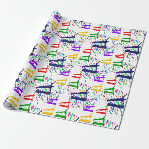 GYMNASTICS   WRAPPING PAPER