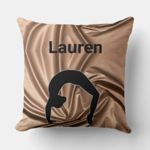 Gymnastics Xcel Bronze Girls Personalise Year/Name Cushion
