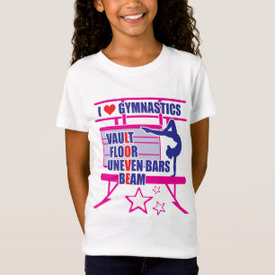Gymnast's  -  I Love Gymnastics T-Shirt