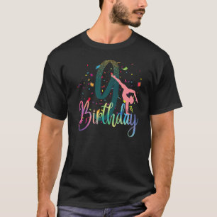 Gymnasts Little Nine Birthday Party Flip Jump Tumb T-Shirt
