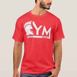 GymSpartanBeast OnGym Motivation Fitness Sayings T-Shirt