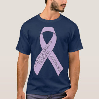 Gynaecological Awareness Ribbon T-Shirt
