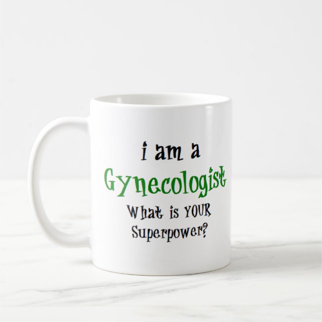 gynaecologist coffee mug (Left)