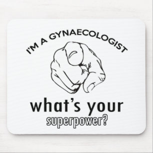 gynaecologist design mouse mat