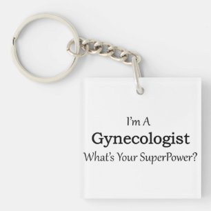 Gynaecologist Key Ring
