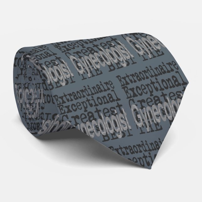 Gynecologist Extraordinaire Tie (Rolled)