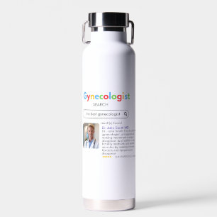 GYNECOLOGIST obstetrician doctor GOOGLE search Water Bottle