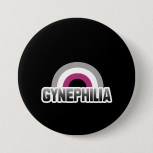 Gynephilia Pride 7.5 Cm Round Badge