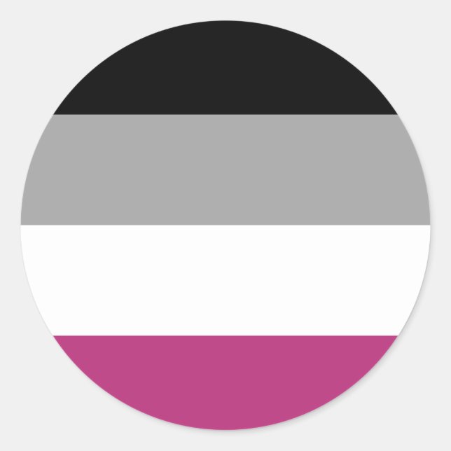 Gynephilia Pride Flag Classic Round Sticker (Front)