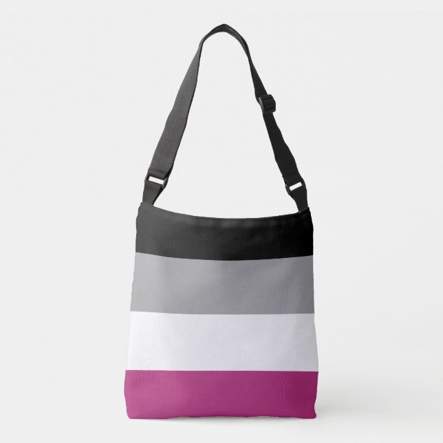Gynephilia Pride Flag Crossbody Bag (Front)