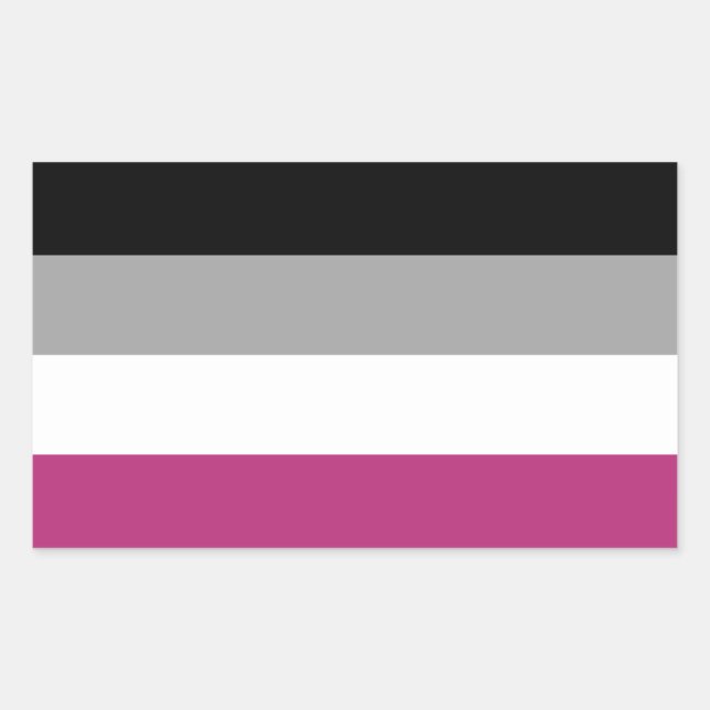 Gynephilia Pride Flag Rectangular Sticker (Front)