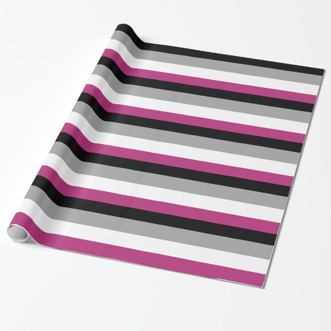 GYNEPHILIA PRIDE FLAG WRAPPING PAPER (Unrolled)