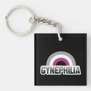 Gynephilia Pride Key Ring