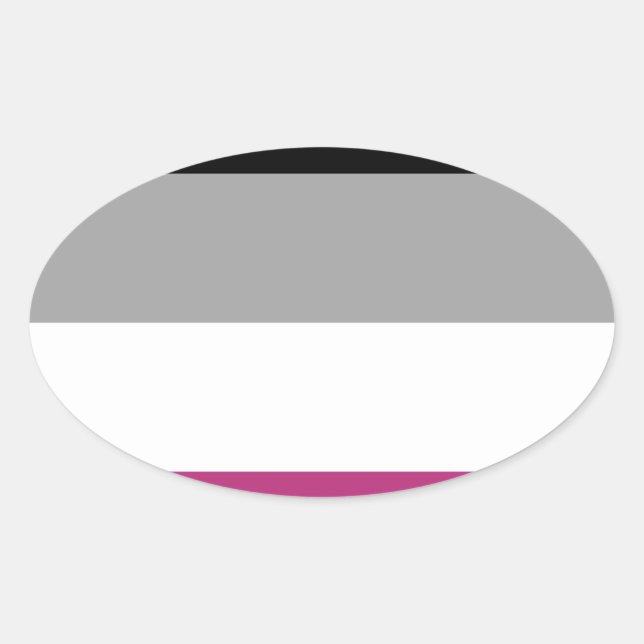 GYNEPHILIA PRIDE OVAL STICKER (Front)