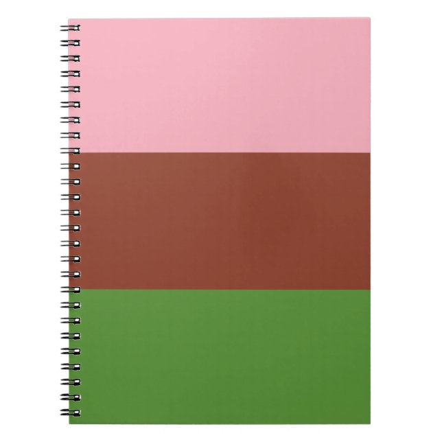 Gynesexual Pride Flag  Notebook (Front)