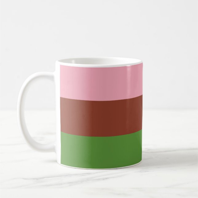 Gynosexual Pride Flag Coffee Mug (Left)