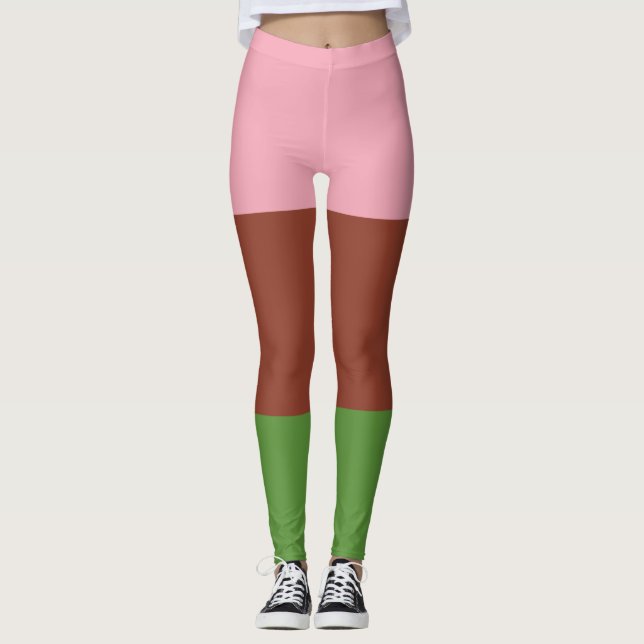 Gynosexual Pride Flag Leggings (Front)