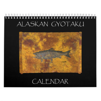 Gyotaku - Medium Calendar