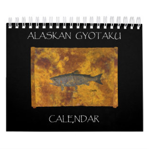 Gyotaku - Small Calendar