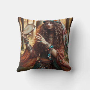 gypsi lady cushion