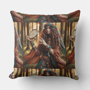 gypsi lady cushion
