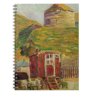 Gypsies at Port-en-Bessin, 1883 (oil on canvas) Notebook