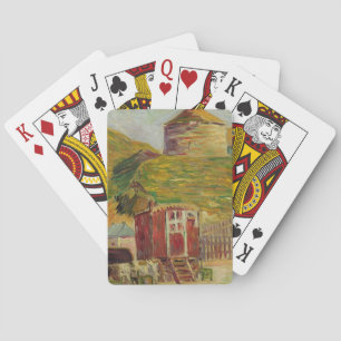 Gypsies at Port-en-Bessin, 1883 (oil on canvas) Playing Cards