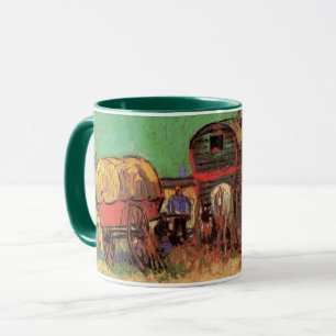Gypsies with Caravans by Vincent van Gogh Mug