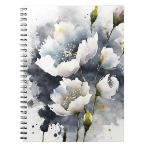 Gypsophila - Watercolor flowers Notebook