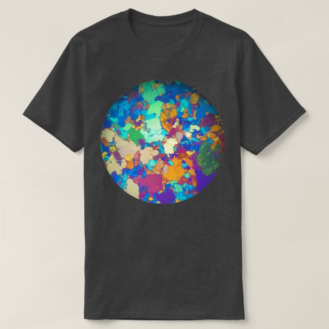 Gypsum plate thin section T-Shirt (Design Front)