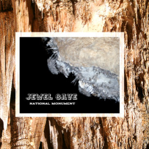 Gypsum Spiders, Cave Formation, Jewel Cave, SD Postcard