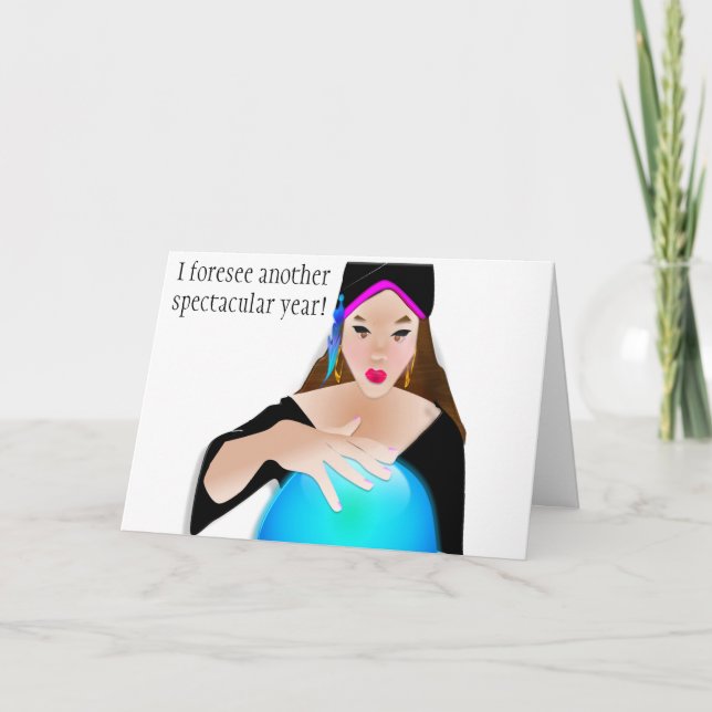 Gypsy Birthday Card (Front)