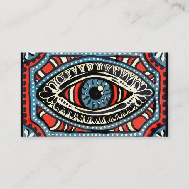 Gypsy Blue Business Card (Front)
