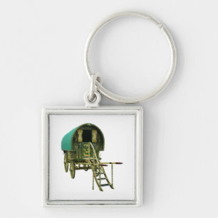 Gypsy bowtop caravan keychain