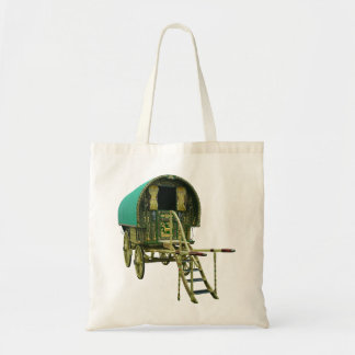 Gypsy bowtop caravan tote bag