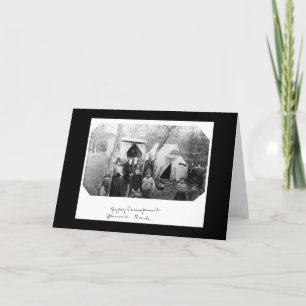 Gypsy Camp in Bethesda, MD 1888 Card