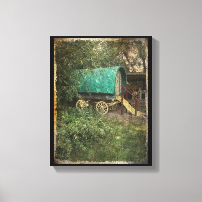 Gypsy Caravan Canvas Print (Front)
