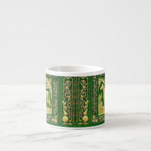 Gypsy caravan door detail espresso cup