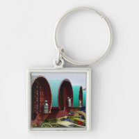 Gypsy caravan keychain