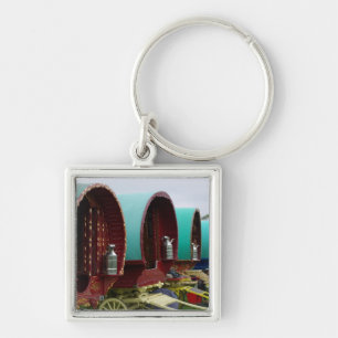 Gypsy caravan keychain