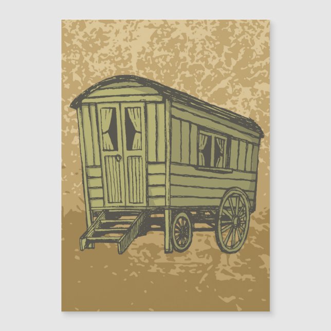 Gypsy caravan wagon (Front)