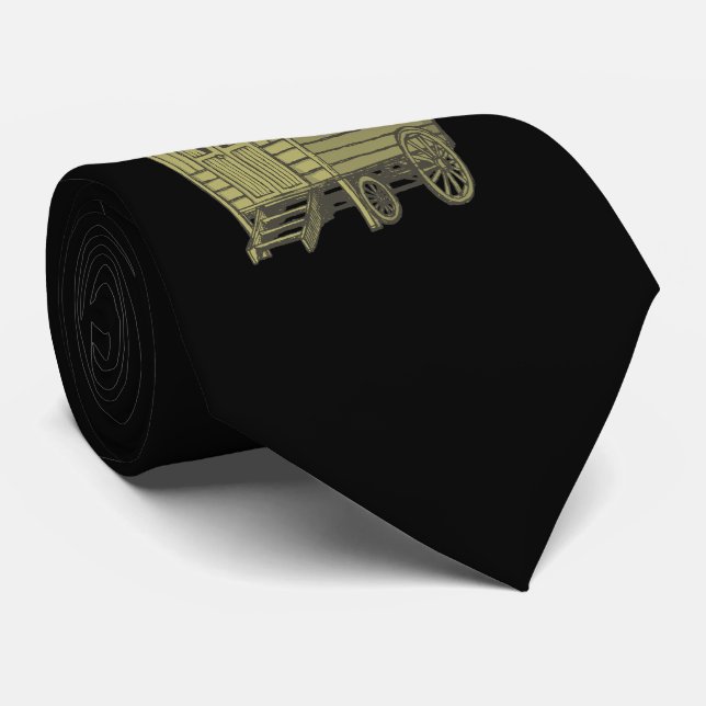 Gypsy caravan wagon tie (Rolled)