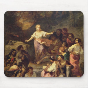 Gypsy Encampment, 1848 Mouse Mat