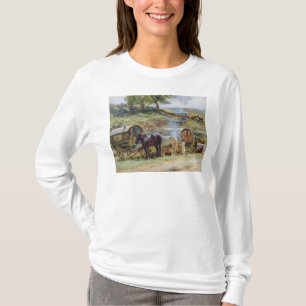 Gypsy Encampment, Appleby, 1919 T-Shirt
