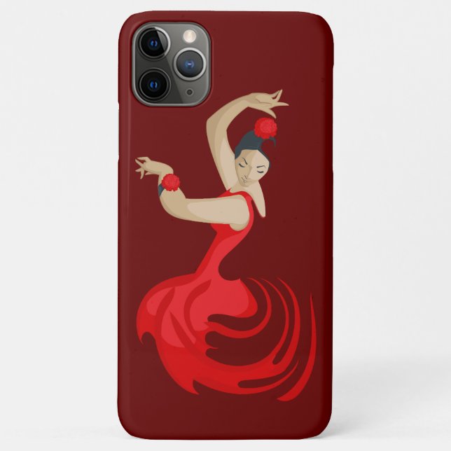 Gypsy Flamenco Dancer Case-Mate iPhone Case (Back)