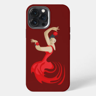 Gypsy Flamenco Dancer iPhone 13 Pro Max Case
