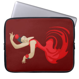 Gypsy Flamenco Dancer Laptop Sleeve